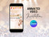 We Can Bearly Wait Baby Shower Invitation, Animated Teddy Bear Video Invite, Editable Digital Download, Gender Neutral Baby Shower Evite