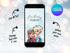 Animated Frozen Birthday Party Video Invitation, Digital Frozen Birthday Evite, Mobile Frozen Birthday Girl Invite, Frozen Party Video Evite