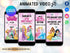 Princess Birthday Video Invitation Canva Template, Editable Princess Party Digital Evite for Kids, Animated Birthday Invite