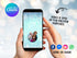 Frozen Birthday Video Invitation, Animated Princess Party Invite, Editable Canva Template, Digital Frozen Birthday Evite for Girls