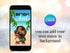 Moana Video Invitation, Animated Moana Birthday Invite, Moana Theme Party Invitation, Digital Phone Invitation Instant Download