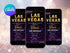 Las Vegas Video Invitation, Vegas Video Invite, Las Vegas Birthday, Vegas Bachelorette, Vegas Bachelor Party, Video Template, Animated Evite