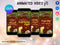 Havana Nights Video Invitation, Animated Evite, Havana Theme, Havana Party, Havana Nights Birthday, Havana Night Party Animated Invitation