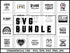 X-Ray Technologist SVG Bundle | Radiology SVG PNG DXF EPS | X-Ray Tech Cut Files for Cricut | Medical Imaging Vector Design