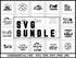 Camping SVG Bundle | Camper Camp Life SVG PNG DXF EPS | Campfire Adventure Cut Files for Cricut | Outdoor Vector Design