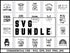 Lunch Lady SVG Bundle | Lunch Lady PNG DXF EPS JPG | School Cafeteria Quotes Cut Files for Cricut | Funny Lunch Worker Vector Design
