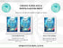 Under the Sea Invitation and Ticket Set, Editable, Flyer, Save the Date, Prom, School Dance, Birthday, Sweet 16, Quinceañera, Wedding