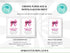 Pink Bow Birthday Invitation, Girl Coquette Invite, Editable Party Invite, Digital Invitation Template, Printable Invite, Instant Download