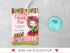 Strawberry Thank You Gift Tag Template, Berry First Birthday Favor Tags, Strawberry Favors, Printable Gift Tag, Girls First Birthday