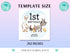 Editable Farm Birthday cupcake toppers, Boy Barn Party, Digital, Farm Animals Barnyard Decorations INSTANT DOWNLOAD printable