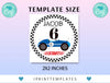 Editable Race Car Cupcake Toppers, Favor Tags Birthday Party Decoration, Vintage Car Birthday, Race Car Download Digital