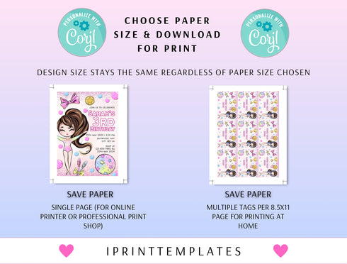 Editable Gymnastics Birthday Bundle, Diy Gymnastic Party Printable, Invitation, Thank You Card, Welcome Sign, Diy Edit Corjl
