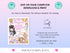 Gymnastics Birthday Welcome Sign, Editable Gymnastics Party Welcome Poster Banner Template, Girl Gymnasts Birthday Decoration Printable