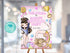 Gymnastics Birthday Welcome Sign, Editable Gymnastics Party Welcome Poster Banner Template, Girl Gymnasts Birthday Decoration Printable