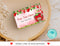 Editable Strawberry Food Label, Strawberry Birthday Party Food Tent Cards, Strawberry Food Tent Label, Berry 1st Birthday Party Decorations