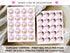 Gymnastics Birthday Party Cupcake Toppers, Gymnastics Cupcake Toppers, Instant Download, Editable Gymnastics Cupcake Toppers