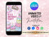 Animated Birthday Video Invitation, Personalized Party Invitation, Birthday Cake, Birthday Video Invitation, Digital Invitation, Canva