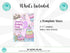 Editable Birthday Cake Party Invitation Template, Girls Birthday Party, Cake Birthday Invite, Sweet Candy Party Invite, Printable