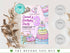 Editable Birthday Cake Party Invitation Template, Girls Birthday Party, Cake Birthday Invite, Sweet Candy Party Invite, Printable