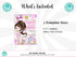 Editable Gymnastics Invitation, Gymnastics Party Invite, Girls Gymnastics Invitation, Gymnastics Birthday Party Invite, Instant Download