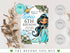 Jasmine Invitation, Princess Jasmine Birthday Invitation, Jasmine Party, Jasmine Invites, Editable Invitation, Digital Card