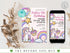 Unicorn Invitation Template, Unicorn and Rainbow Birthday Invitation, Unicorn Party, Editable Digital Template, Instant Download