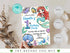 Mermaid Birthday Invitation, Ariel Birthday Invite, Editable Mermaid Birthday Invitation, Birthday Invitation for Girls Mermaid Ariel