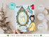 Snow White Birthday Invitation, Snow Princess Invitation, Instant Download, Princess Birthday Party Invite, Editable Template, Corjl