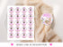 Gymnastics Birthday Party Cupcake Toppers, Gymnastics Cupcake Toppers, Instant Download, Editable Gymnastics Cupcake Toppers