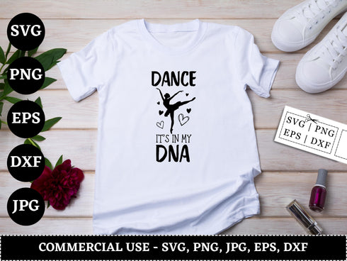 Ballet SVG Bundle | Ballerina SVG PNG DXF EPS | Ballet Silhouette Cut Files for Cricut | Dance Clipart Vector Design