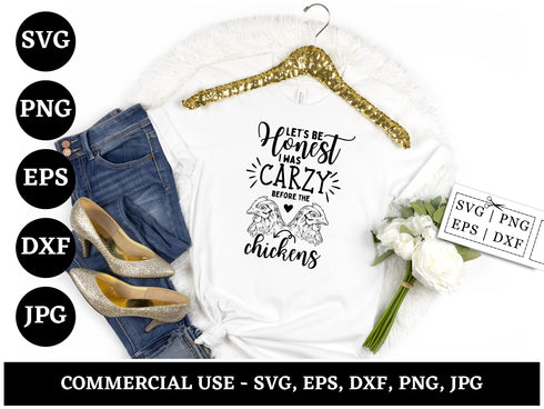 Chicken SVG Bundle | Chicken PNG DXF EPS | Farm Chicken Silhouette Cut Files for Cricut | Sublimation Shirt Design Vector
