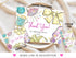Editable Sewing Birthday Invitation Bundle Template, Sewing Welcome Custom Sign, Sewing Label, Sewing Party Decor