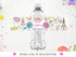 Sewing Water Bottle Label Template, Editable Bottle Wrapper, Party Favor, Sewing Birthday, Sewing Party, Instant Download