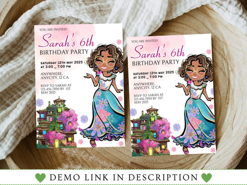 Personalized Digital Birthday Party Invitation, Kids Birthday Invitation Printable, kids Birthday Invitation, kids invitation