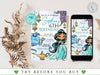 Princess Jasmine Birthday Invitation, Jasmine Invitation, Jasmine Party, Jasmine Invites, Editable Invitation, Digital Card