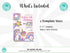 Unicorn Invitation Template, Unicorn and Rainbow Birthday Invitation, Unicorn Party, Editable Digital Template, Instant Download