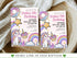 Unicorn Invitation Template, Unicorn and Rainbow Birthday Invitation, Unicorn Party, Editable Digital Template, Instant Download