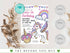 Unicorn and Rainbows Birthday Invitation, Magical Unicorn Party Invitation, Unicorn Birthday Invitation, Unicorn Invite, Rainbow Invite