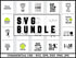 Tennis SVG Bundle | Tennis Racket SVG PNG DXF EPS | Sports Clipart Cut Files for Cricut | Tennis Ball Vector Design