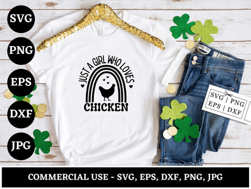 Chicken SVG Bundle | Chicken PNG DXF EPS | Farm Chicken Silhouette Cut Files for Cricut | Sublimation Shirt Design Vector