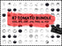 Tomato SVG Bundle | Tomato SVG PNG DXF EPS | Food Vegetable Clipart Cut Files for Cricut | Kitchen Garden Vector Design