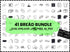 Bread SVG Bundle | Bakery Bread SVG | Bread Clipart PNG | Bread Cut Files for Cricut | Silhouette SVG DXF EPS | Food SVG | Download