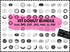 Donut SVG Bundle | Donut SVG PNG DXF EPS | Sprinkle Doughnut Clipart Cut Files for Cricut | Sweet Dessert Vector Design
