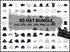 Hat SVG Bundle | Fashion Hats SVG PNG DXF EPS | Hats Cricut Silhouette Cut Files | Hat Vector Clipart Design