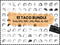 Taco SVG Bundle | Mexican Food SVG | Taco Cut Files for Cricut | Cinco De Mayo SVG | Taco PNG DXF EPS | Taco Vector | Instant Download