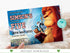 Lion King Birthday Invitation Editable Template, Printable Lion King Kids Party Invite, Personalized Lion King Theme Birthday Party
