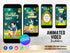 Snow White Birthday Invitation Digital Video Invite Princess Snow White Party Custom Animated Birthday Invitation, Instant Download