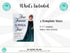 Watercolor Frozen Birthday Invitation Template, Princess Birthday Girl Invite, Instant Download, Digital Birthday Party Invite for Girl