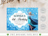Frozen Birthday Invitation, Editable Frozen Party Invitation, Winter Snow Birthday Printable Editable Instant Download, Corjl Template