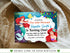 Little Mermaid Ariel Birthday Invitation, Little Mermaid Invite Party Invite Card, Invite Party Mermaid Princess, Instant Download